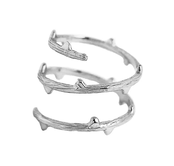 Spiral Thorn Ring
