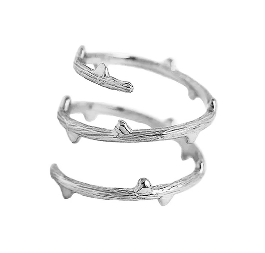 Spiral Thorn Ring