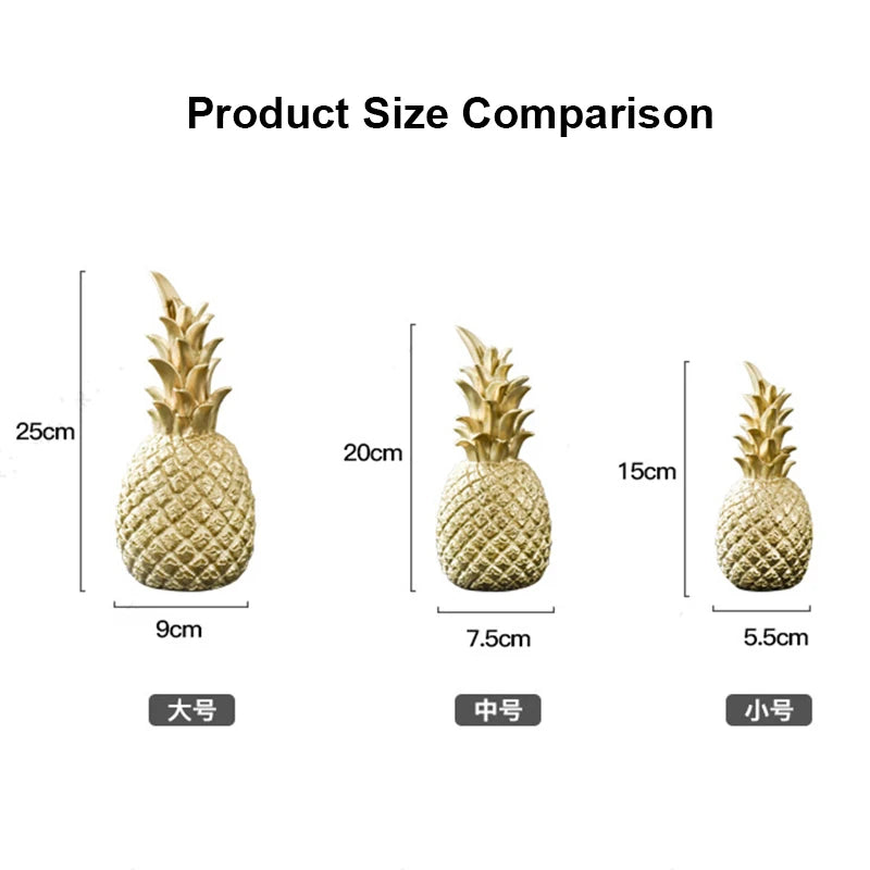 Modern Desk Pineapples