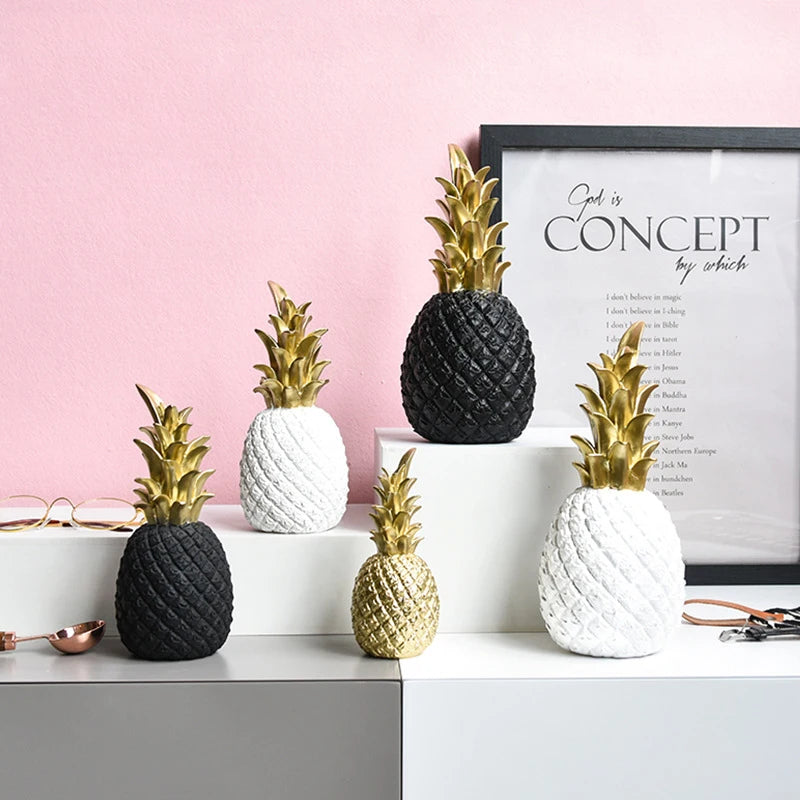 Modern Desk Pineapples
