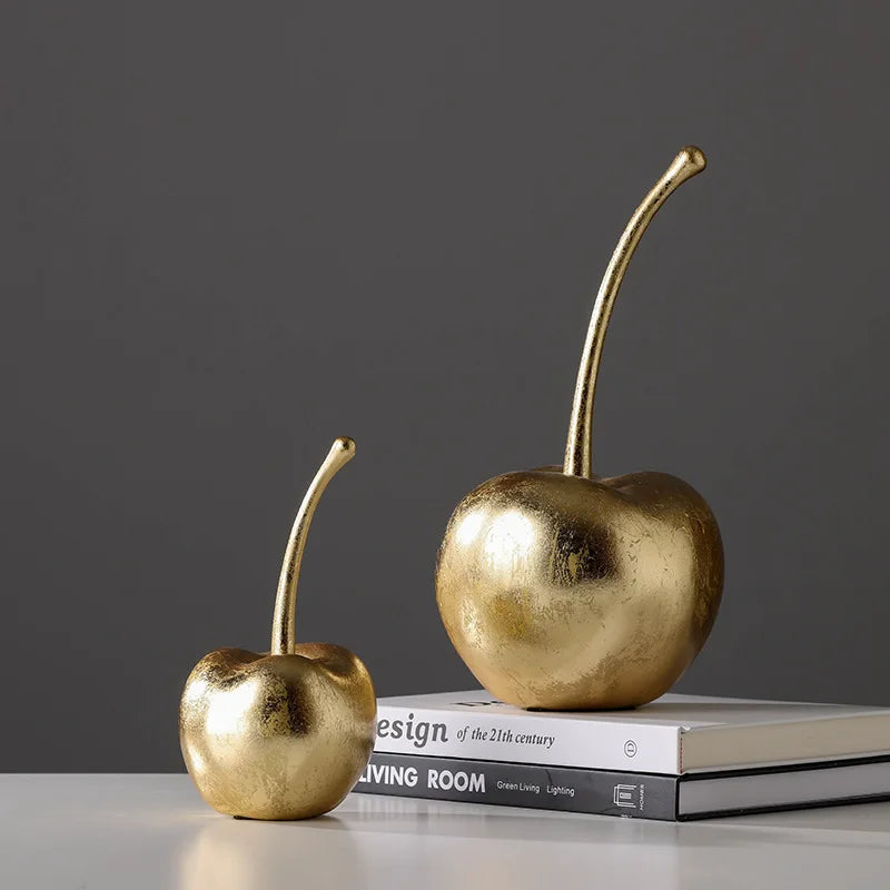 Golden Apples Decorative Figurines