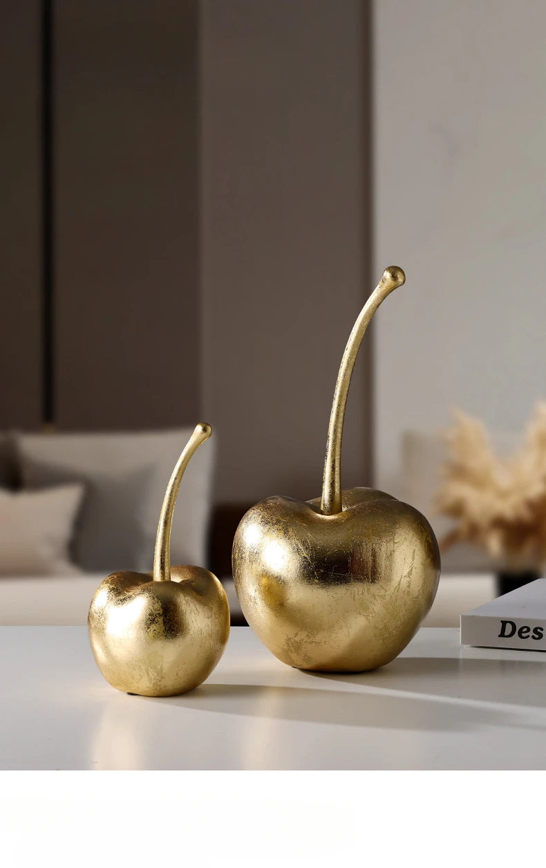 Golden Apples Decorative Figurines