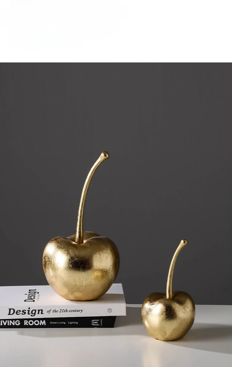 Golden Apples Decorative Figurines