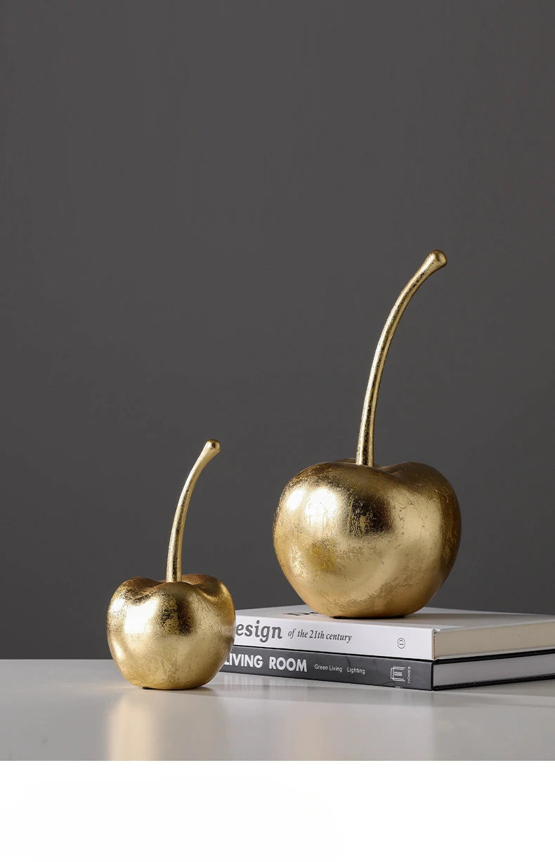 Golden Apples Decorative Figurines