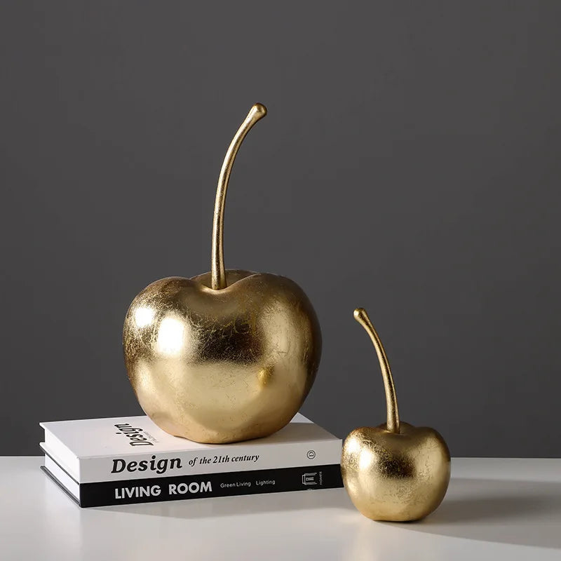 Golden Apples Decorative Figurines