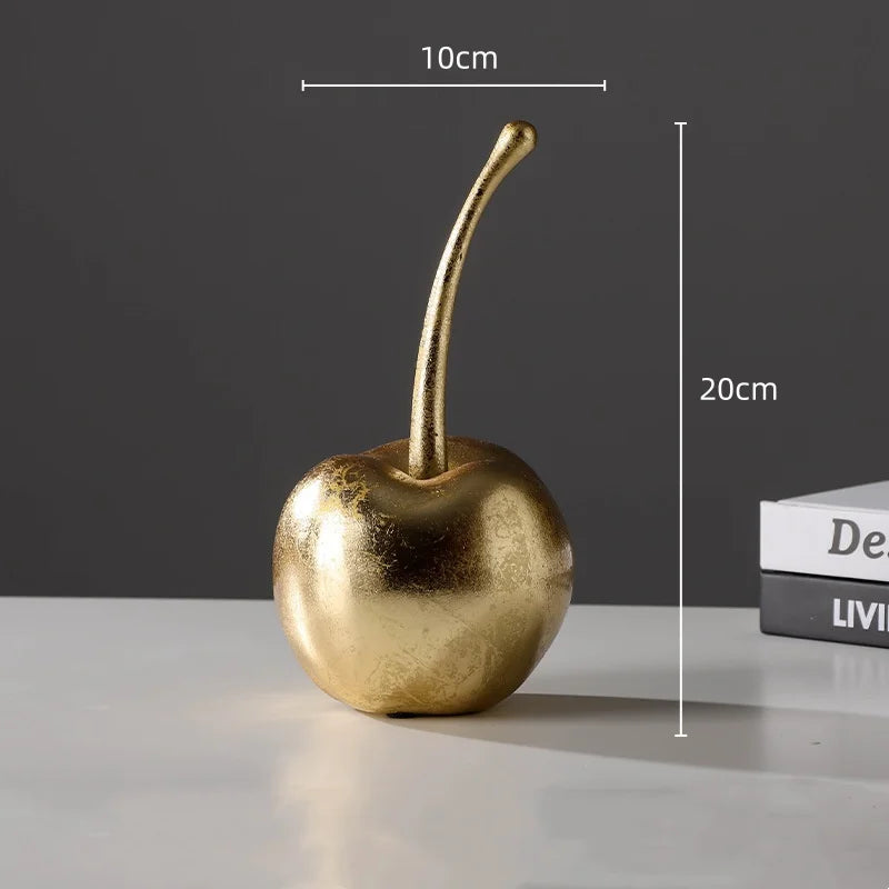 Golden Apples Decorative Figurines