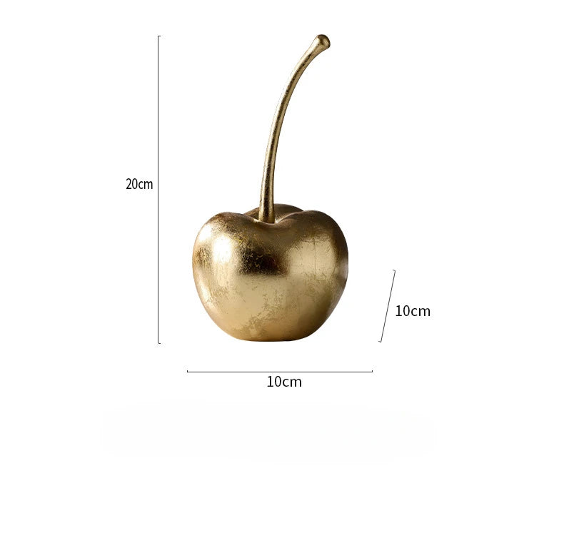 Golden Apples Decorative Figurines