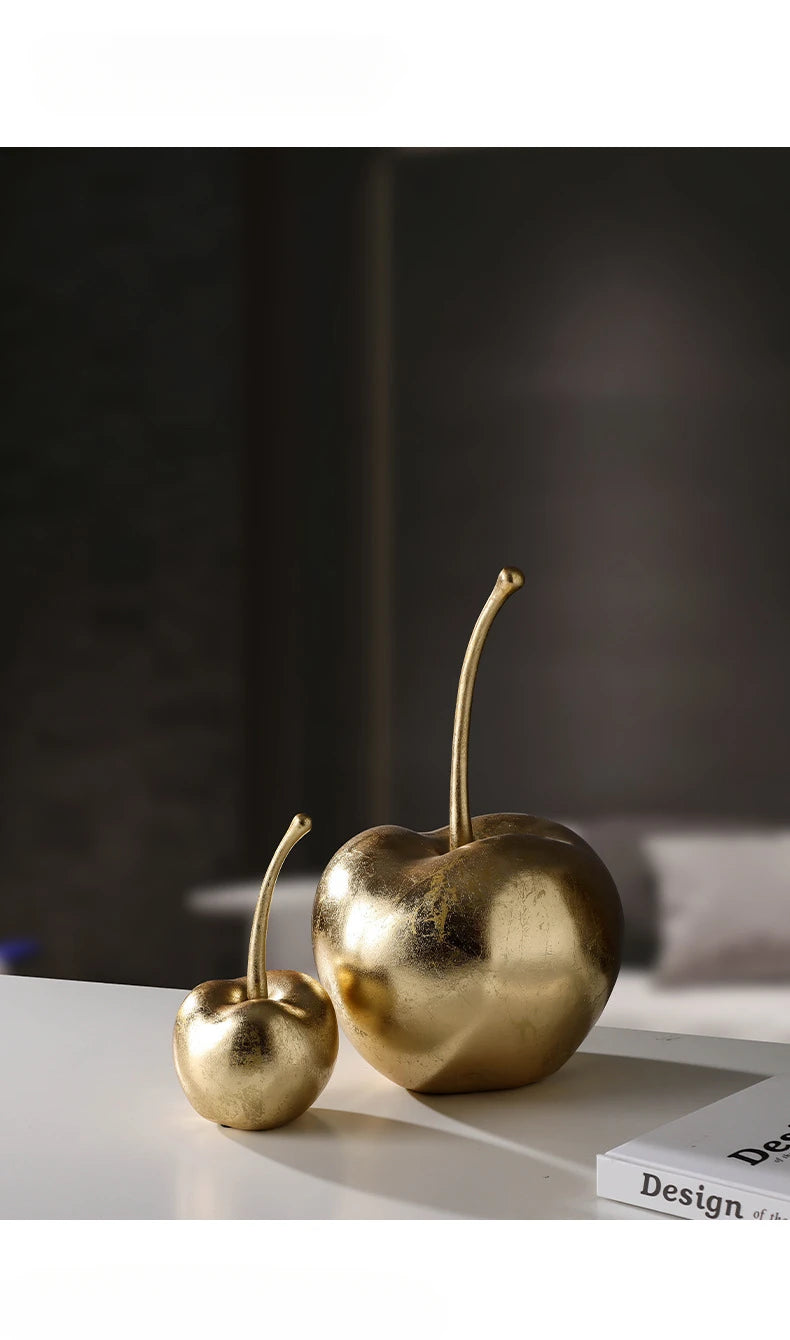 Golden Apples Decorative Figurines