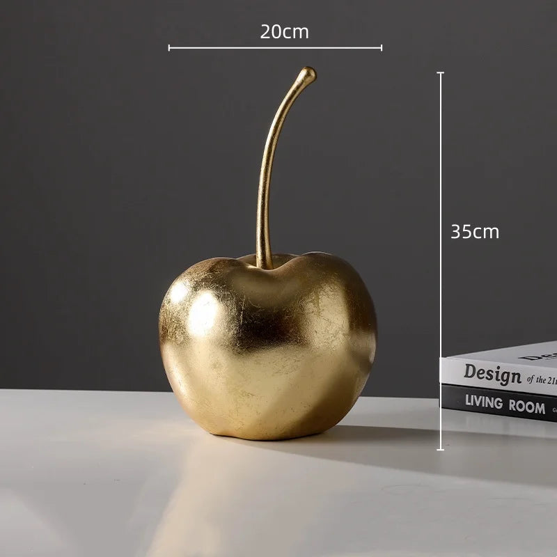 Golden Apples Decorative Figurines