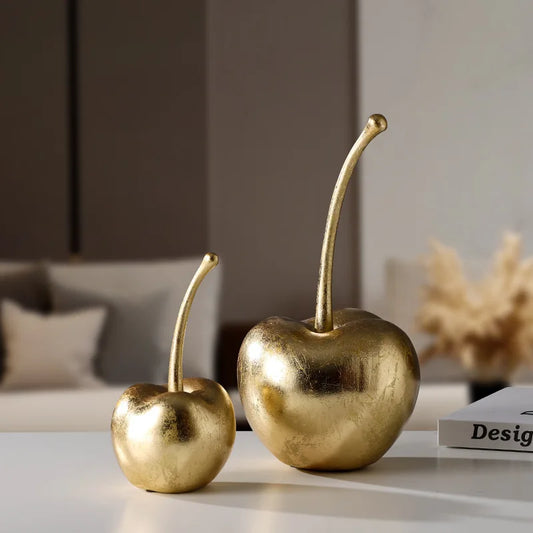 Golden Apples Decorative Figurines