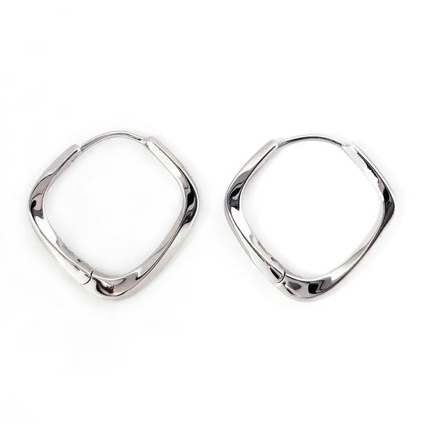 V Hoop Earrings